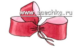 Мастер-класс: бант на подарок