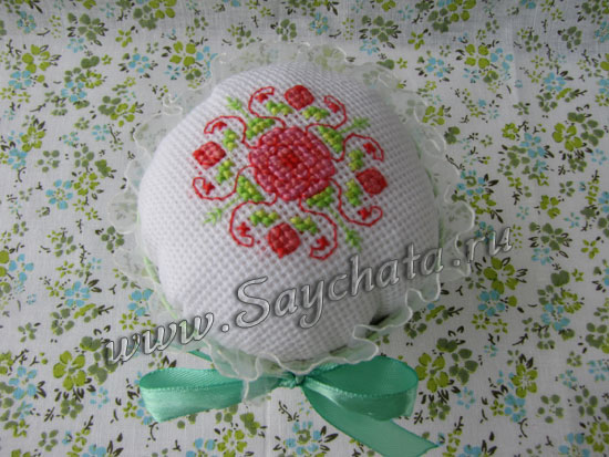 игольница из банки