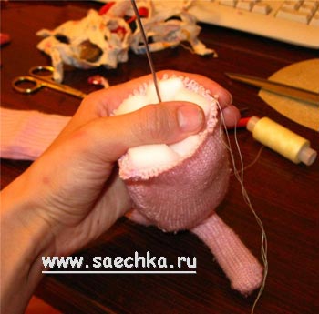 Кошка из варежки