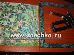 Рамочка-багет из журнальных листов