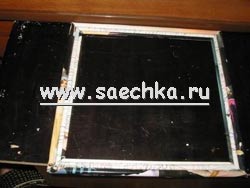 Рамочка-багет из журнальных листов