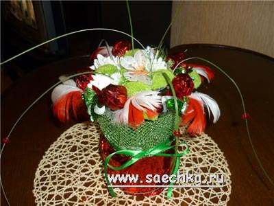 Конфеты в букете
