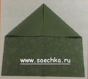 Складывание салфетки