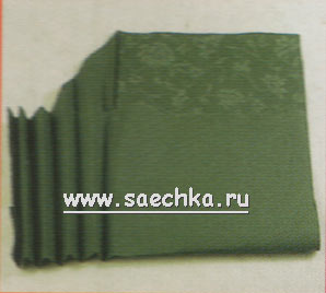 Складывание салфетки - Экзотика