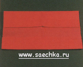 Складывание салфетки