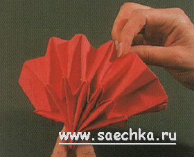 Салфетка по-французски
