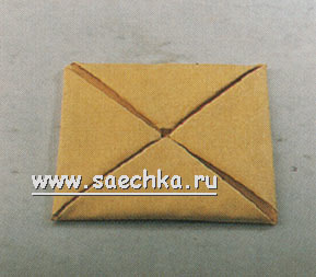 Складывание салфетки