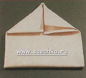 Складывание салфетки