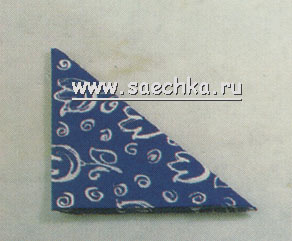Складывание салфетки