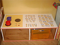 Украшение тумбочки из Икеи