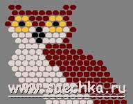 Приложение 9 – Примеры схем для пейотного стежка