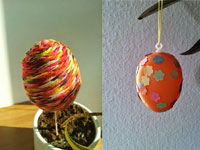 Пасхальные яйца своими руками с детьми