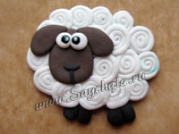 Магнит овечка