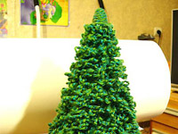 Вязаная ёлочка