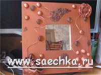 Украшение обычного икеевского зеркала