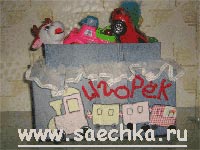 Коробка для игрушек своими руками