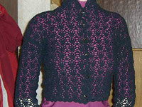 Ажурная кофточка