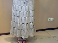 Вязаная юбка