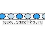 Урок 21 – Плетение "лесенкой" (способ 1) в 1 иголку