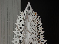 Ёлочка из бумаги