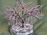 Сакура из бисера