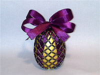 Пасхальные яйца в бисере