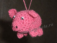 Хрюшка на ёлочку