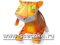 Тигр (паперкрафт)