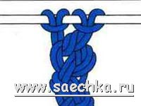 Основные узлы: двойная цепочка "змейка"