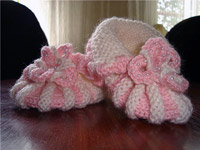 Вязание пинеток спицами