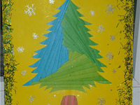 Ёлочка в стиле айрис фолдинг