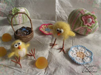 Цыплята к пасхе