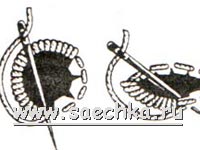 Гладь горошком