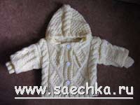 Жакет с капюшоном